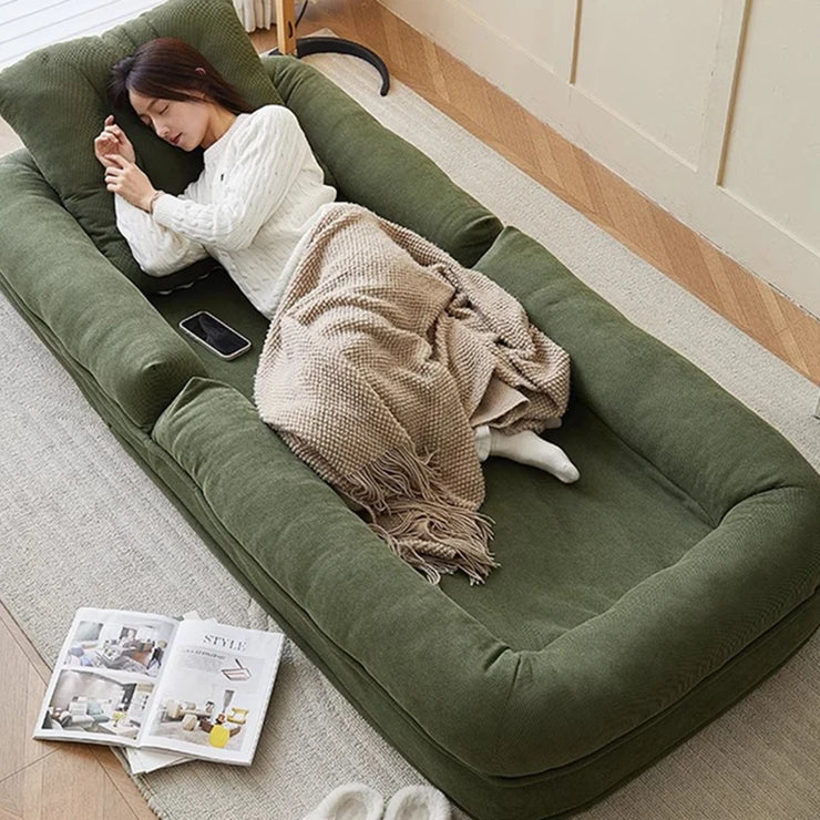 Lazy Folding Living Room Sofa Recliner Tatami Massage Living Room Sofa Compressed Togo Sofa Inflable De Aire Room Furniture Hallohomie